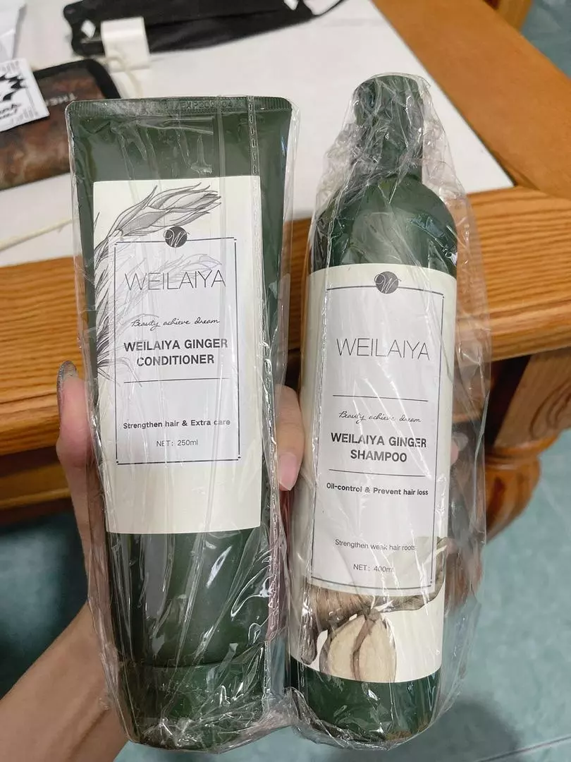 Combo 2 Sữa Tắm Hoa Hồng Damask + Dầu Gội Xả Gừng Weilaiya - Sản Phẩm Chăm Sóc Da Tóc Chiết Xuất Tự Nhiên, Hương Thơm Dài Lâu