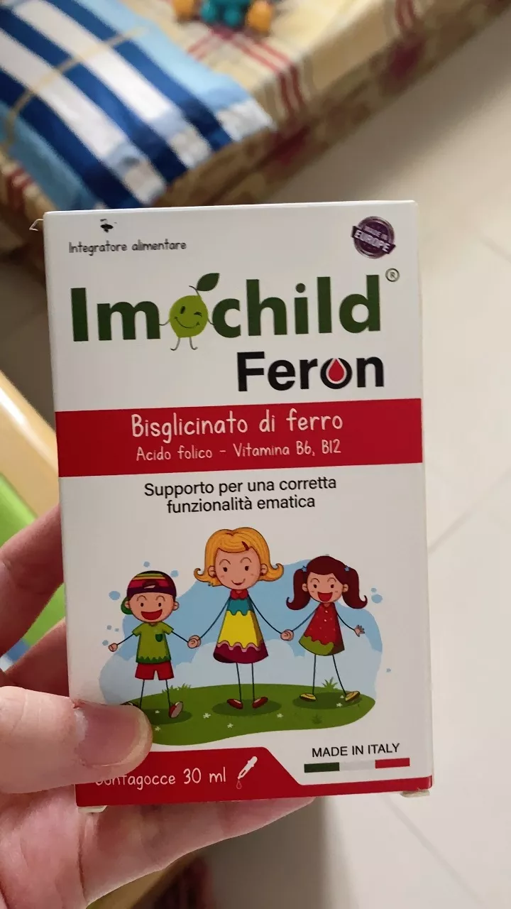 Imochild Feron Giọt Bổ Sung Sắt 30ml - Hỗ Trợ Tăng Hồng Cầu, Giảm Thiếu Máu Cho Trẻ Nhỏ Và Phụ Nữ Mang Thai