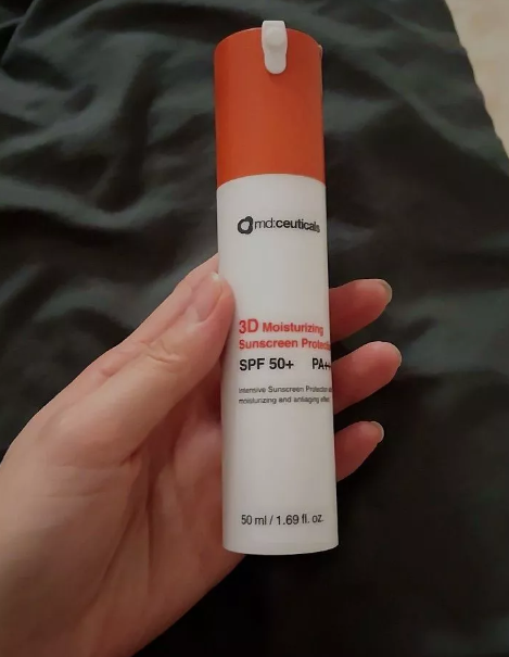 Kem Chống Nắng Giữ Ẩm Md:ceuticals 3D Moisturizing SPF 50+ - Bảo Vệ Da Hoàn Hảo Khỏi Tia UVA/UVB, Dành Cho Mọi Loại Da