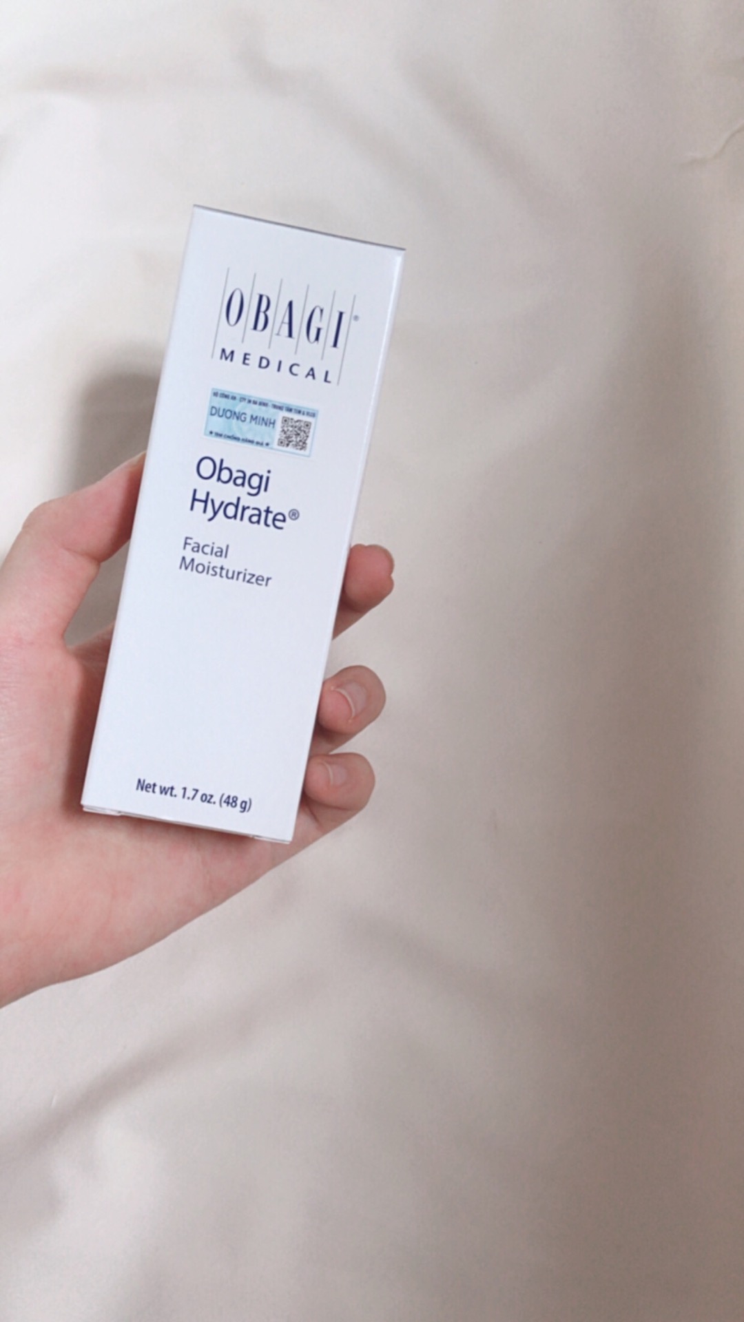 Kem Dưỡng Ẩm Obagi Hydrate Facial Moisturizer 48g - Giải Quyết Da Khô, Cấp Nước Suốt 8 Giờ, Hỗ Trợ Da Mịn Màng, Dịu Nhẹ, Được Yêu Thích.