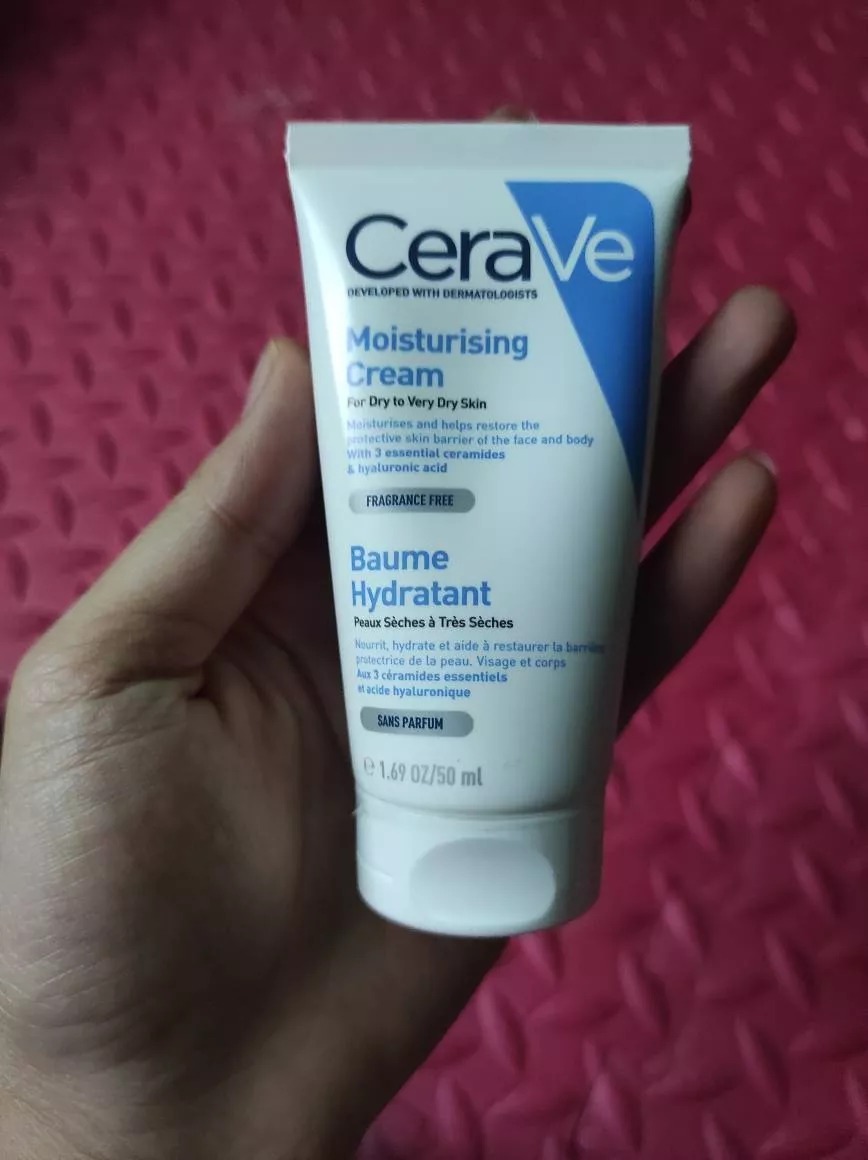Kem Dưỡng Ẩm Cerave Moisturizing Cream 340g - Giải Pháp Tăng Cường Độ Ẩm Cho Da Khô, Phục Hồi Da Mịn Màng, Không Nhờn Dính