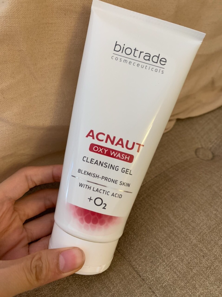 Gel Rửa Mặt Cho Da Dầu Biotrade Acnaut Oxy Wash Cleansing 200ml - Sạch Sâu, Cấp Ẩm, Hỗ Trợ Ngừa Mụn, Phù Hợp Da Dầu và Hỗn Hợp