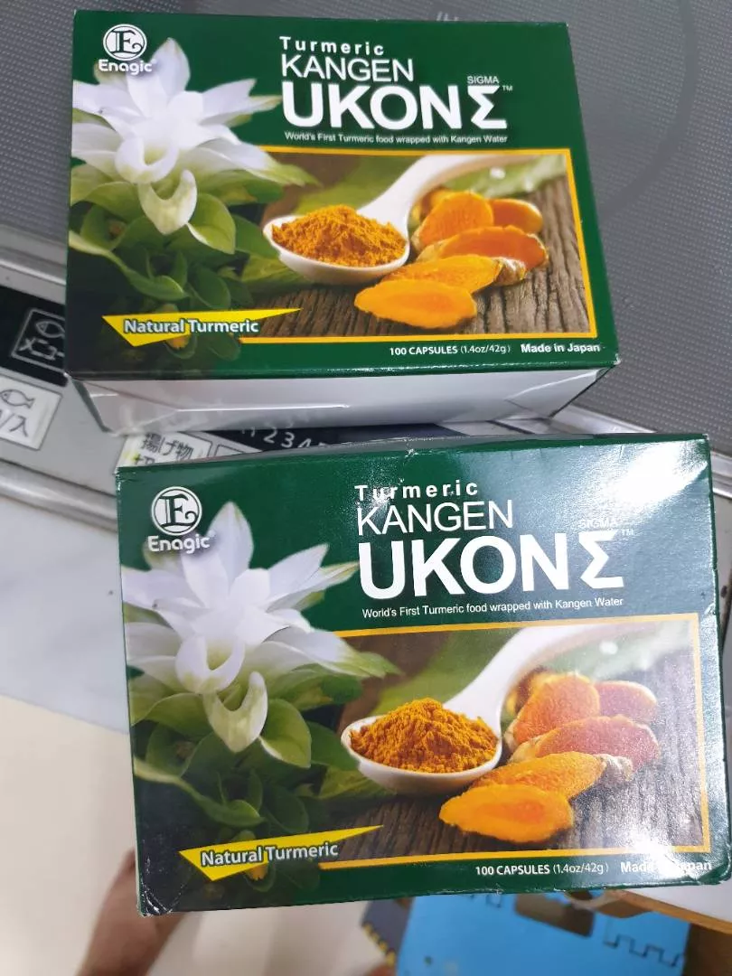 Viên uống tinh chất nghệ Kangen Ukon Nhật Bản - Hỗ trợ tiêu hóa và làm đẹp da, hộp 100 viên bổ sung dinh dưỡng tự nhiên chất lượng cao