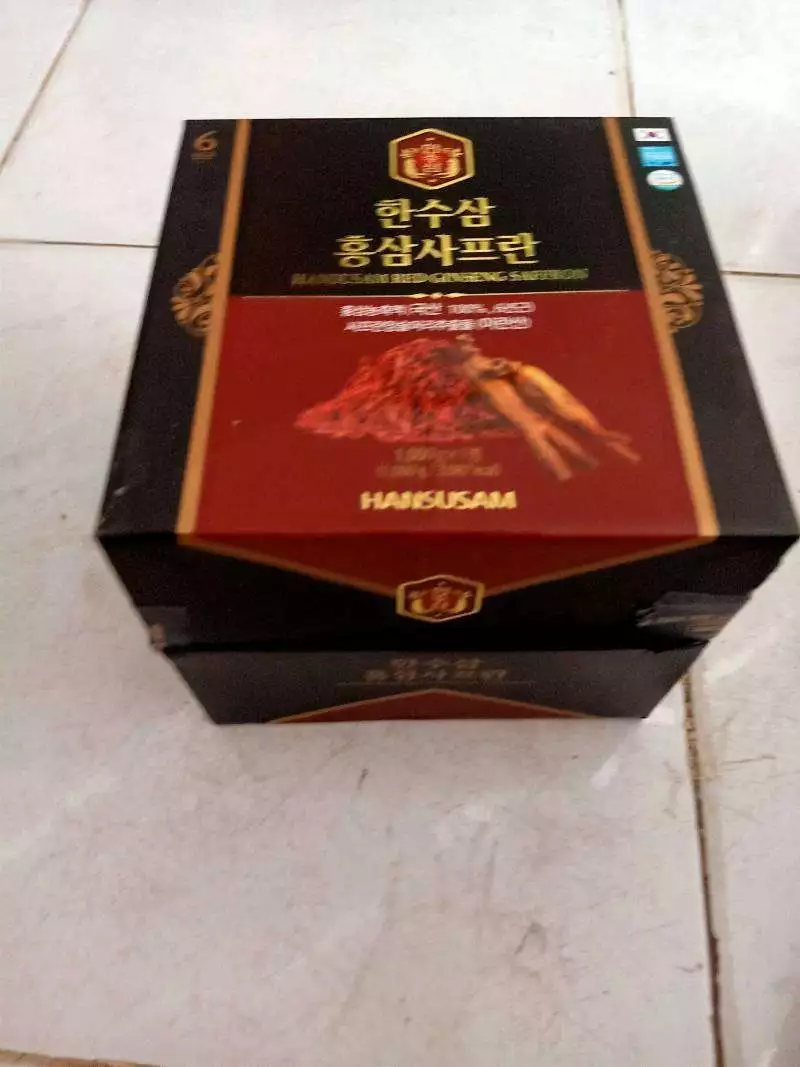 Cao Hồng Sâm Nhụy Hoa Nghệ Tây Hansusam - Tăng Cường Sức Khỏe và Làm Đẹp Da, Hỗ Trợ Giấc Ngủ Sâu, 1kg