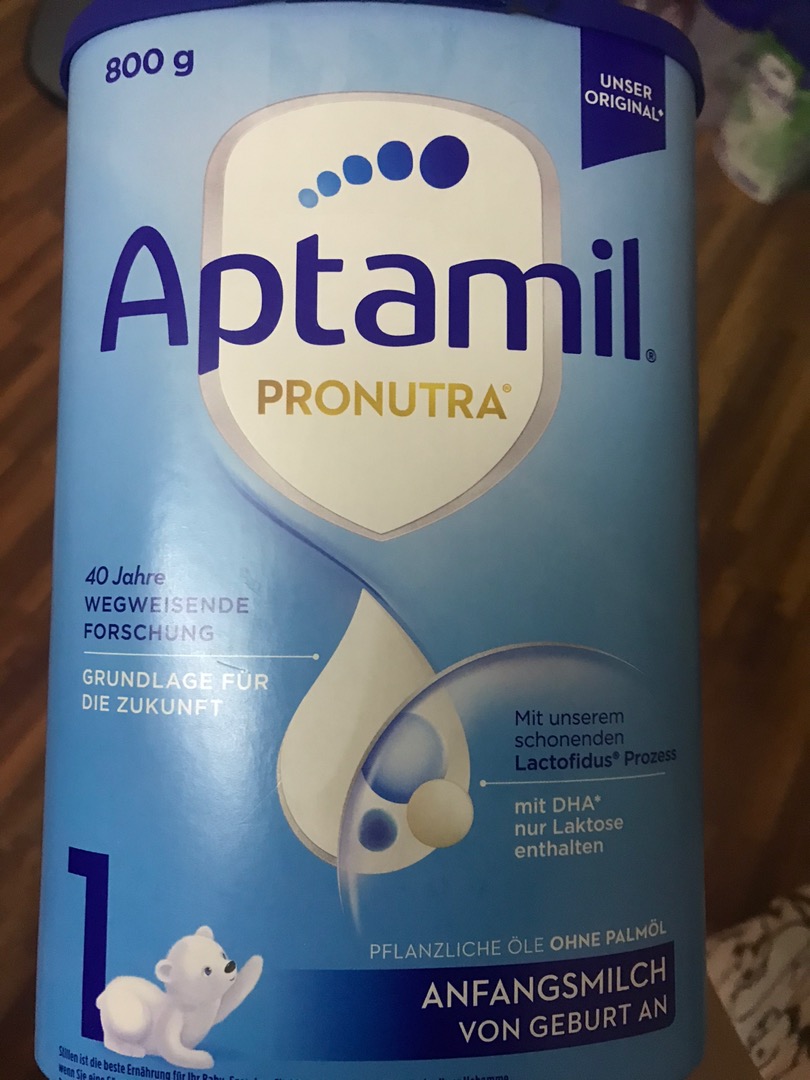 Sữa bột Aptamil Pronutra 1,2,3 nội địa Đức 800g - Giúp trẻ phát triển toàn diện và tăng cường sức đề kháng từ 0-12 tháng tuổi
