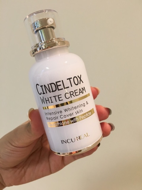 Kem Dưỡng Trắng Da Cindel Tox White Cream - Dưỡng Sáng Da Hàn Quốc, Giúp Mờ Đốm Nâu, Hỗ Trợ Căng Mịn Da 50ml