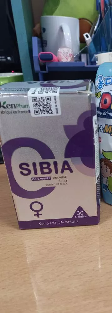 Viên uống hỗ trợ nội tiết tố nữ Sibia KenPharma - Cân bằng hormone, chống oxy hóa, giảm triệu chứng tiền mãn kinh - Hộp 30 viên