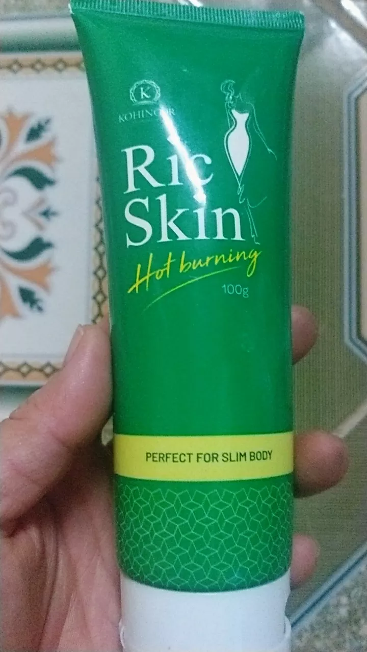 Kem giảm mỡ Kohinoor Ric Skin Hot Burning 100g - Hỗ trợ tiêu hao mỡ thừa, làm săn chắc da, lấy lại vóc dáng thon gọn cho phái đẹp
