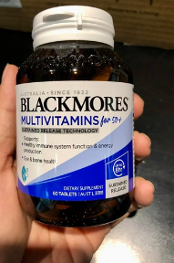 Vitamin Tổng Hợp Blackmores Dành Cho Người Trên 50 Tuổi - Hỗ Trợ Sức Khỏe Toàn Diện, 60 Viên Cung Cấp Vitamin & Khoáng Chất Thiết Yếu