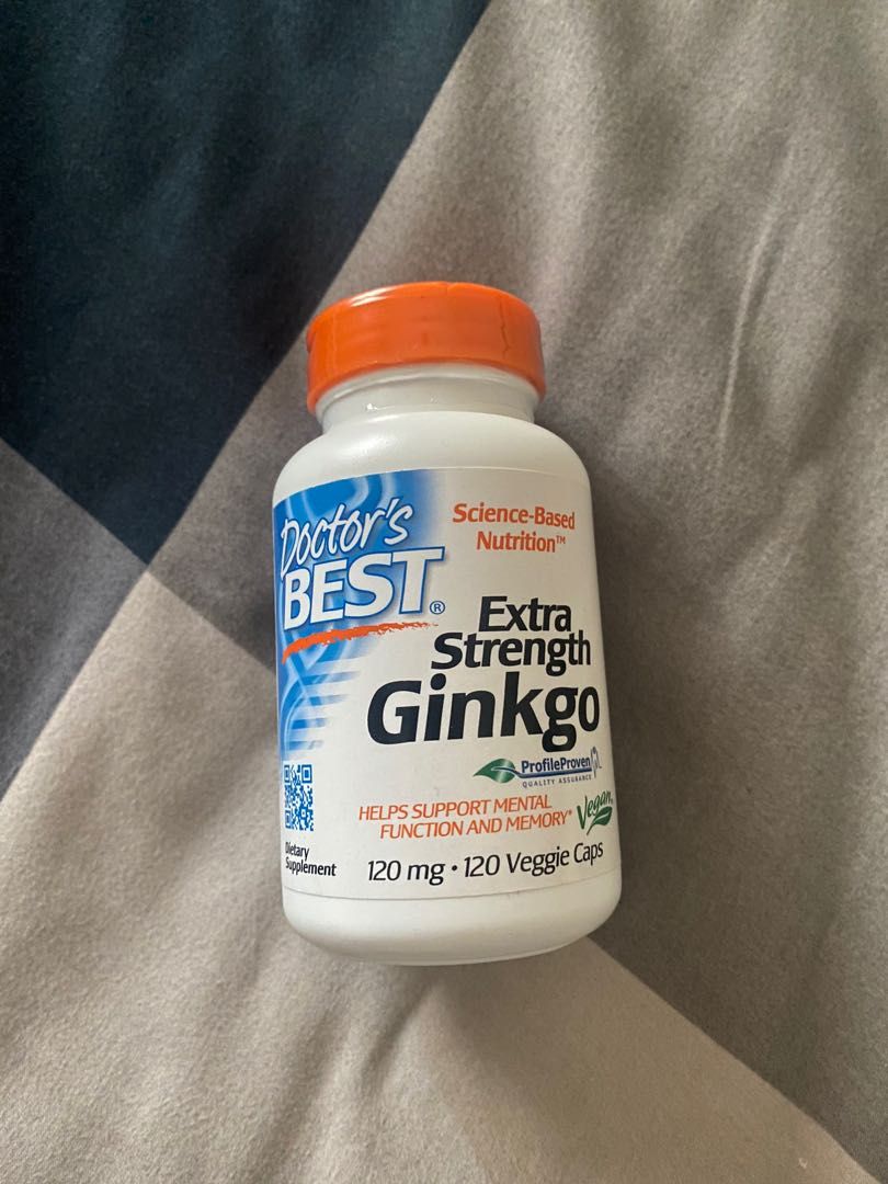Viên uống hỗ trợ trí nhớ Extra Strength Ginkgo 120mg - Tăng cường chức năng não bộ, cải thiện tập trung và nhận thức từ Doctor's Best