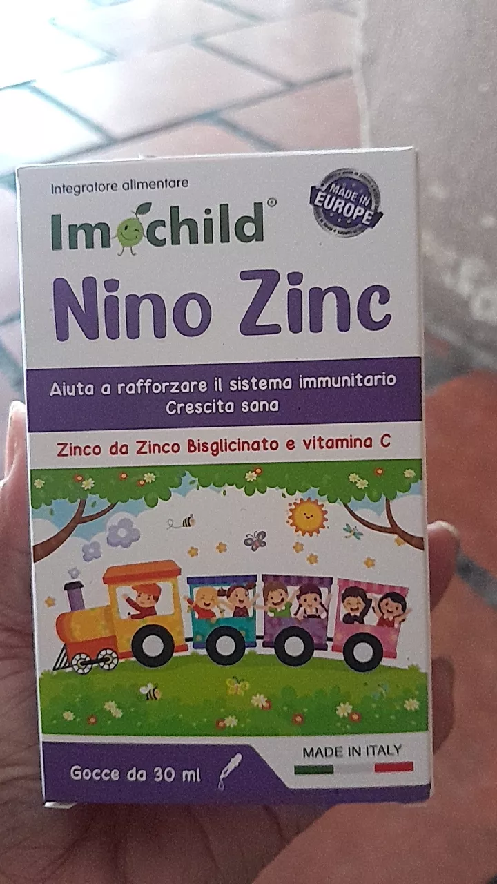 Kẽm Hữu Cơ Imochild Nino Zinc Siro 30ml - Hỗ Trợ Trẻ Sơ Sinh Ăn Ngon, Tiêu Hóa Tốt, Thúc Đẩy Sức Khỏe