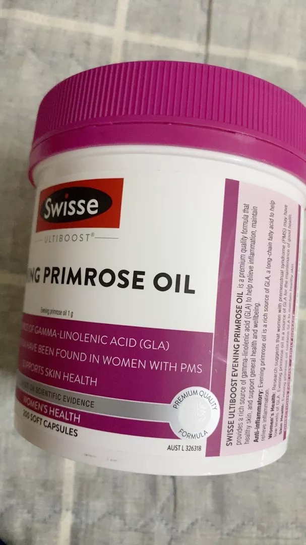 Tinh Dầu Hoa Anh Thảo Swisse Evening Primrose Oil 200 Viên - Giúp Làm Đẹp Da, Hỗ Trợ Nội Tiết Tố Nữ, Cải Thiện Tình Trạng Da, Tóc