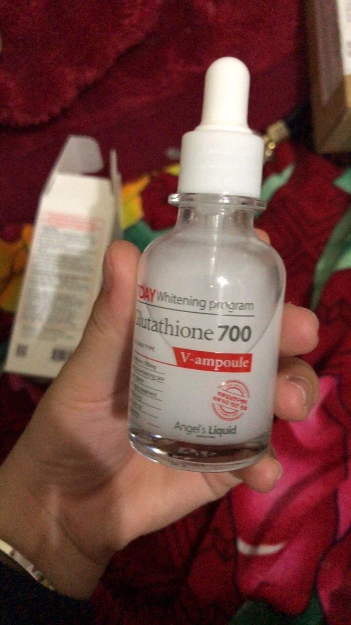 Huyết Thanh Dưỡng Trắng Da 7day Whitening Program Glutathione 700mg - Serum Angel's Liquid, Dưỡng Sáng Mịn, Chống Nám, Nếp Nhăn