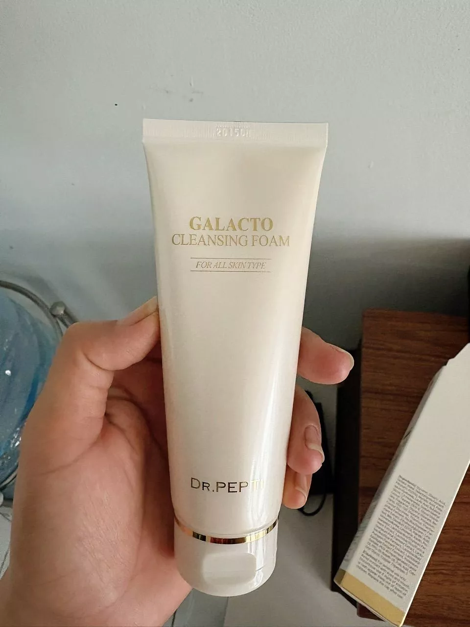 Sữa Rửa Mặt Dr.Pepti+ Galacto Cleansing Foam 110ml - Làm Sạch Sâu, Ngăn Ngừa Mụn, Dưỡng Ẩm, Phục Hồi Da Tổn Thương, Xuất Xứ Hàn Quốc