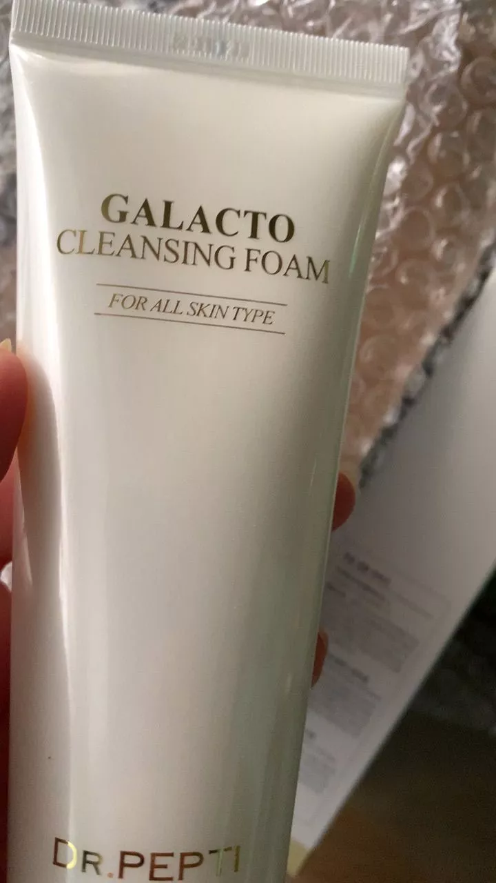 Sữa Rửa Mặt Dr.Pepti+ Galacto Cleansing Foam 110ml - Làm Sạch Sâu, Ngăn Ngừa Mụn, Dưỡng Ẩm, Phục Hồi Da Tổn Thương, Xuất Xứ Hàn Quốc