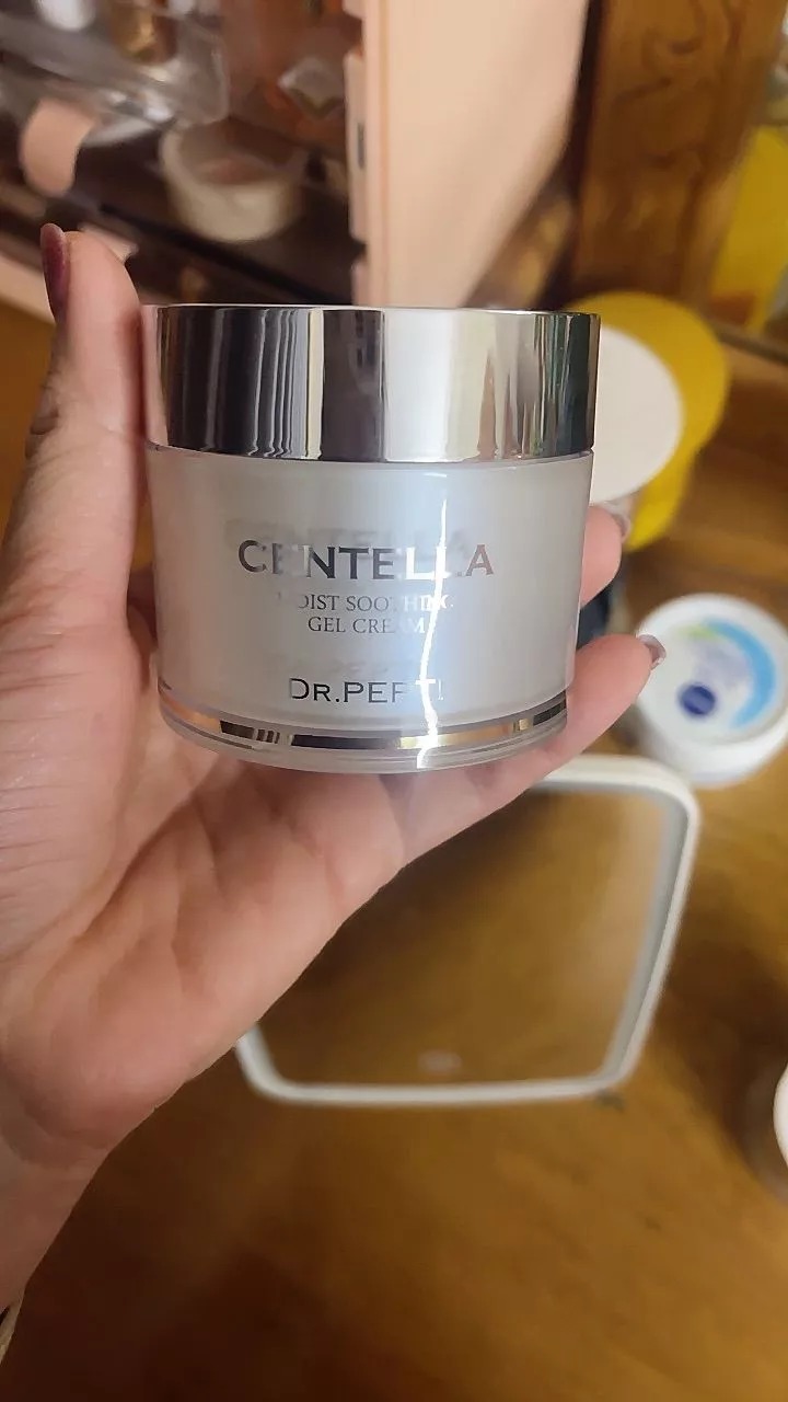 Kem Dưỡng Ẩm Dr.Pepti Centella Moist Soothing Gel Cream - Kem Dưỡng Da Cấp Ẩm, Làm Dịu Da, Phục Hồi Da Nhạy Cảm, Hàng Nhập Khẩu 70ml