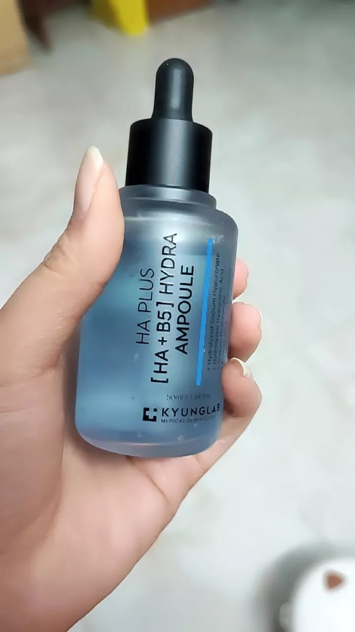 Tinh Chất Kyung Lab HA Plus [HA + B5] Hydra Ampoule 50ml - Serum Cấp Nước Phục Hồi Da, Làm Dịu Tổn Thương, Dưỡng Ẩm Da Mịn Màng