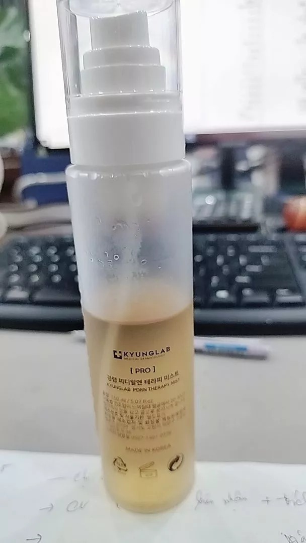 Xịt Khoáng Dưỡng Ẩm Kyung Lab PDRN Therapy Mist 150ml - Dưỡng Ẩm, Làm Dịu Da, Phục Hồi Tổn Thương Da, Thích Hợp Mọi Loại Da