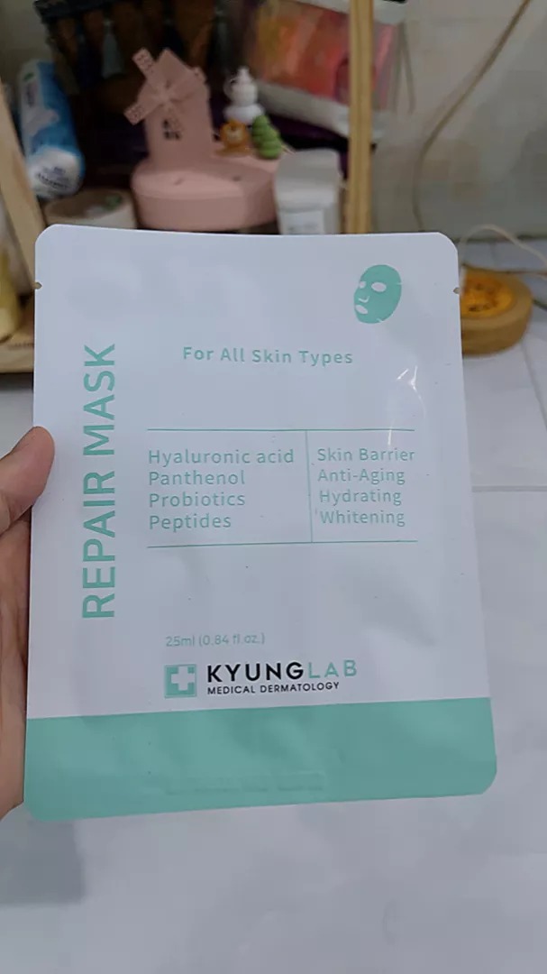 Combo 10 Mặt Nạ Giấy Kyung Lab Repair - Cung Cấp Độ Ẩm, Dưỡng Chất, Tăng Đàn Hồi Cho Da, Giảm Kích Ứng Da