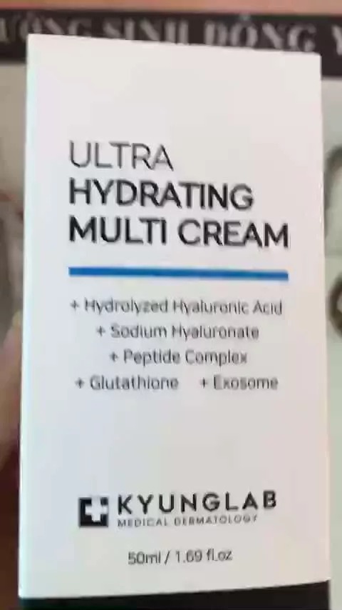 Kem Dưỡng Ẩm Hỗ Trợ Phục Hồi Kyung Lab Ultra Hydrating Cream 50ml - Gel-Cream Thấm Nhanh, Làn Da Căng Bóng, Sáng Khỏe