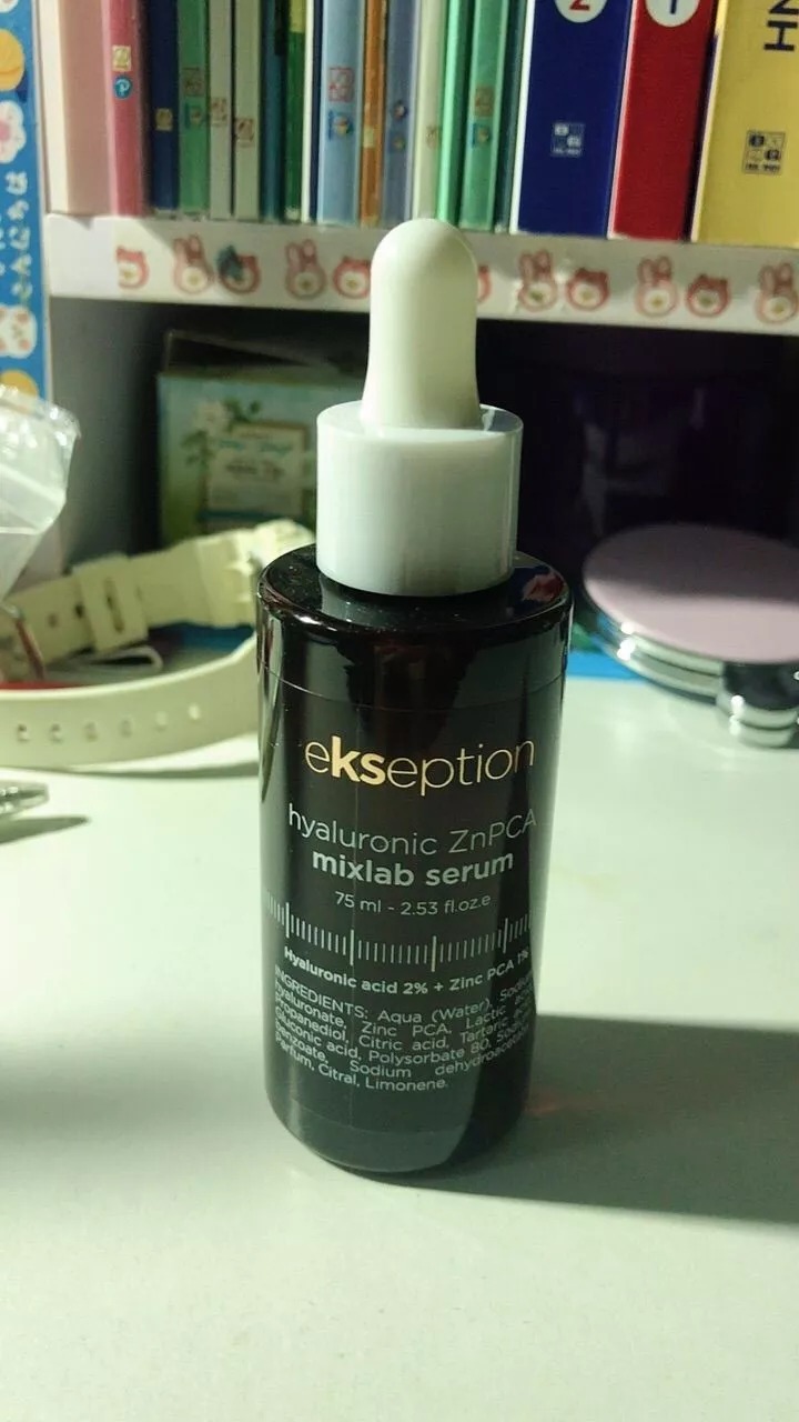Serum Dưỡng Da Kiềm Dầu Ekseption Hyaluronic ZnPCA 75ml - Hỗ Trợ Dưỡng Ẩm và Cải Thiện Mụn Cho Da Dầu Mụn