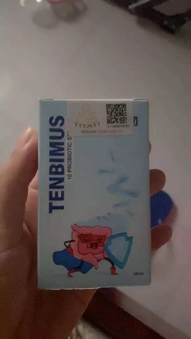 (Hàng nhập khẩu) Men vi sinh Tenbimus dành cho bé lọ 10ml