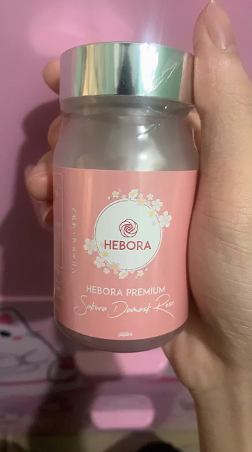 Viên Uống Thơm Cơ Thể Hebora Nhật Bản 60 Viên - Hỗ Trợ Hương Thơm Tự Nhiên Và Làm Đẹp Da Từ Bên Trong