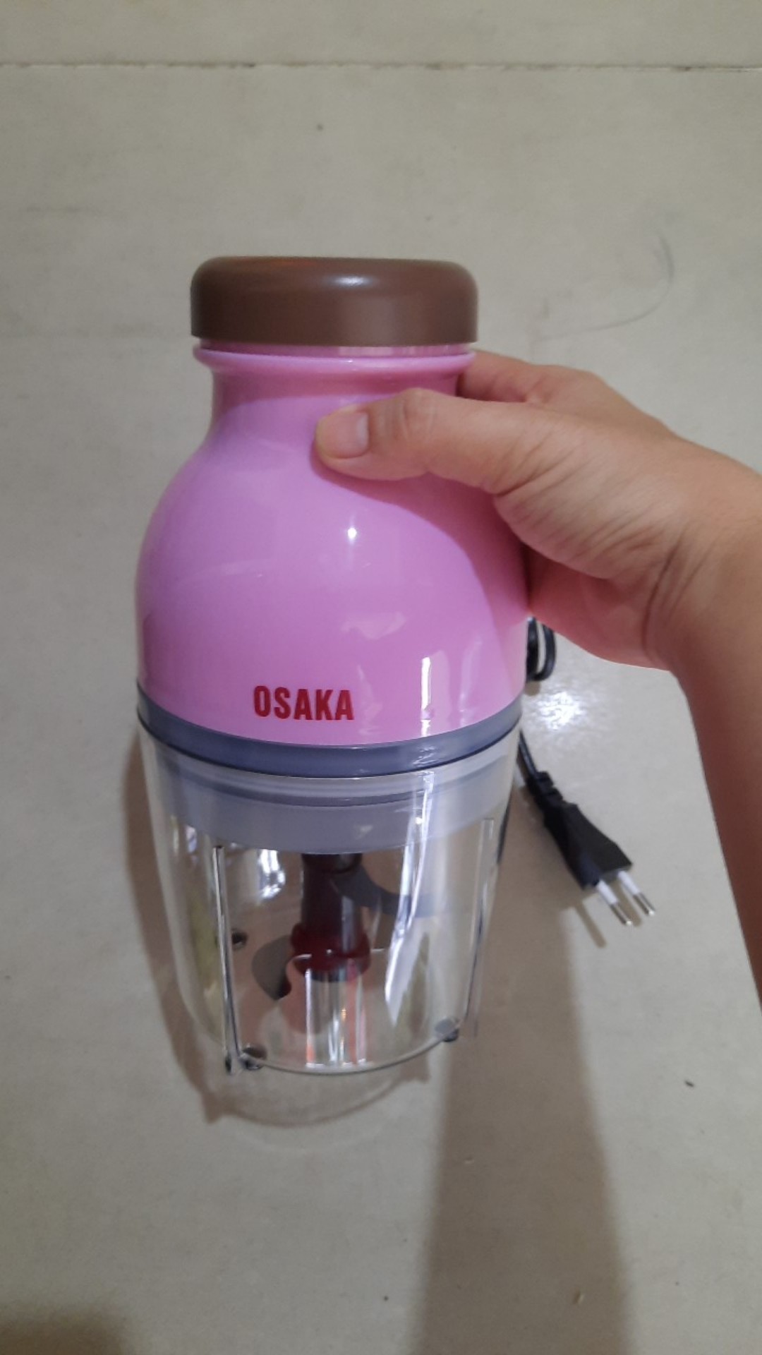 Máy Xay Sinh Tố Đa Năng Osaka Mini - Nhật Bản, Xay Hoa Quả, Rau Củ & Thịt, Thiết Kế Nhỏ Gọn, Bền Bỉ, Dễ Sử Dụng