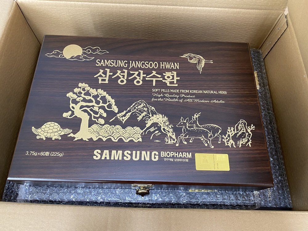 Viên Hỗ Trợ Bổ Não Trầm Hương Samsung Bio Pharm 60 Viên - Tăng Cường Trí Nhớ, Giảm Căng Thẳng, Quà Tặng Sang Trọng Cho Người Cao Tuổi