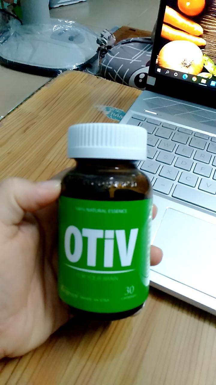 Viên uống hỗ trợ não bộ Otiv 30 viên - Tăng cường trí nhớ, giảm căng thẳng, chính hãng Mỹ từ Ecogreen