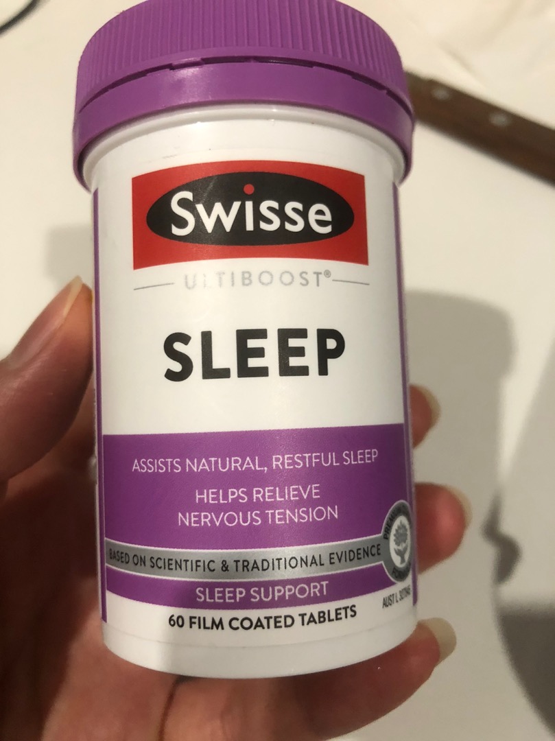 Viên uống hỗ trợ giấc ngủ Swisse Sleep của Úc - Giấc ngủ ngon, giảm căng thẳng, thành phần tự nhiên, 100 viên