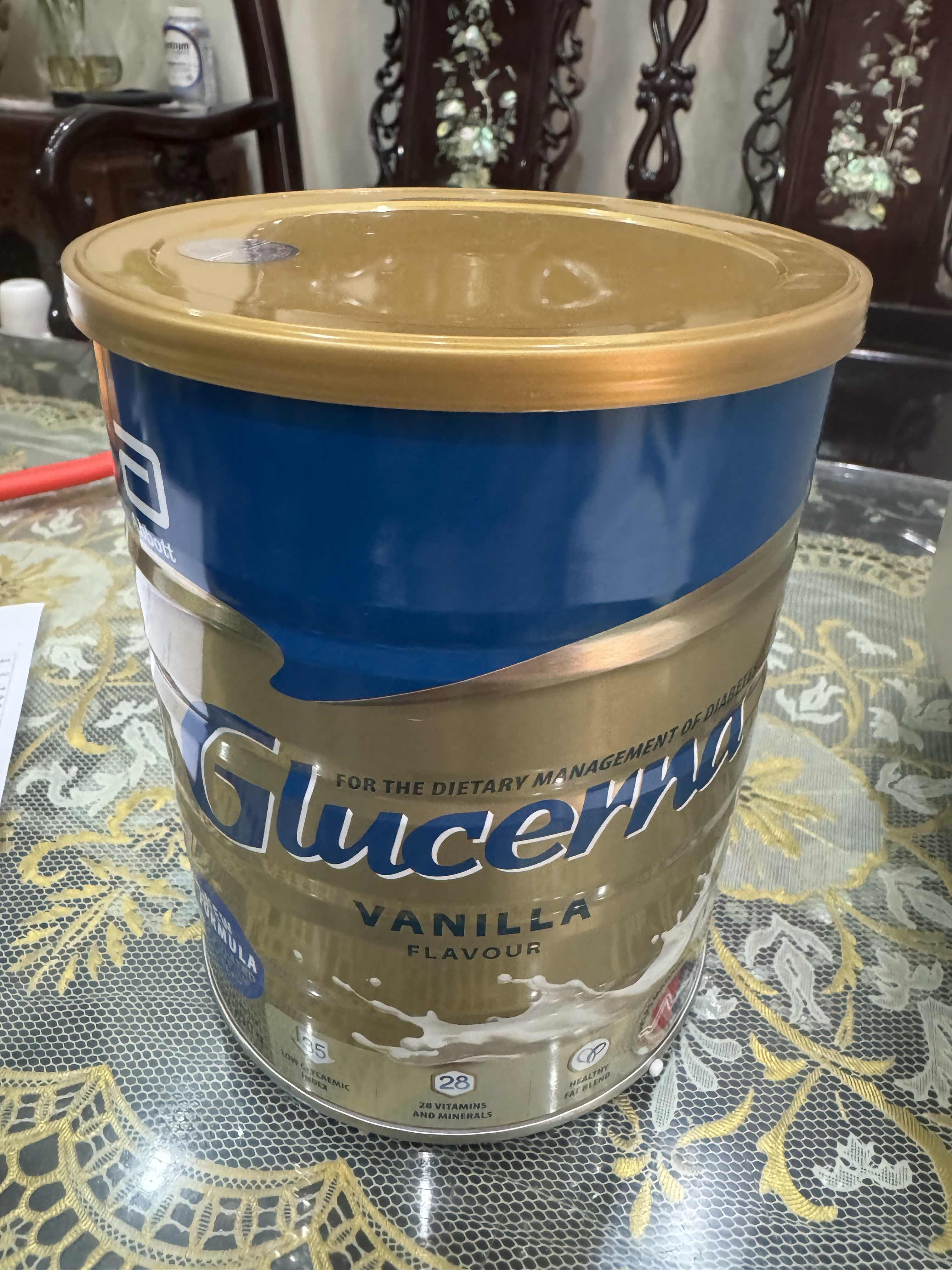 Sữa Glucerna Úc 850g cho Người Tiểu Đường - Dinh Dưỡng Cân Đối, Hỗ Trợ Kiểm Soát Đường Huyết - Sản Phẩm Chính Hãng Từ Abbott