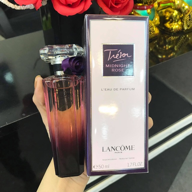 Nước hoa nữ Lancome Tresor Midnight Rose EDP 75ml - Hương ngọt ngào, bí ẩn, quyến rũ từ Paris, hoàn hảo cho mọi dịp