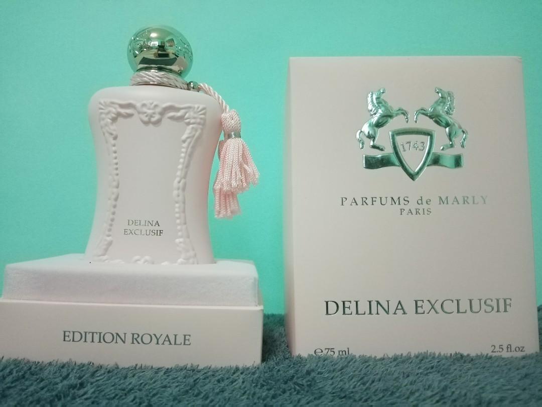 Nước hoa nữ Parfums de Marly Delina Exclusif - Hương hoa hồng quý phái, ngọt ngào, sang trọng và quyến rũ cho phụ nữ hiện đại