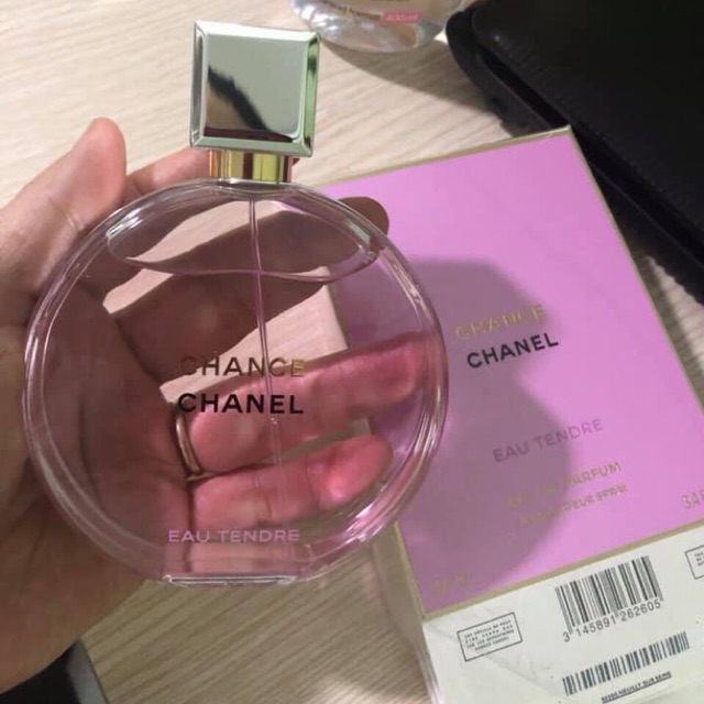 Nước hoa nữ Chanel Chance Eau Tendre EDT 100ml - Hương thơm nhẹ nhàng, thanh lịch và quyến rũ, hoàn hảo cho phụ nữ trẻ trung
