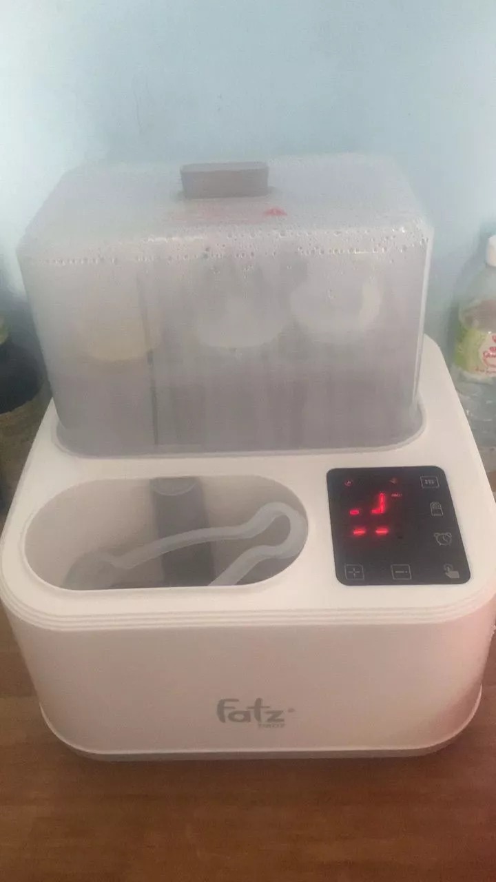Máy Hâm Sữa Tiệt Trùng Sấy Khô Fatz Baby Captain 2 FB4315SL - 8 Chế Độ Nấu Cháo Thông Minh Tiện Lợi Cho Mẹ Và Bé