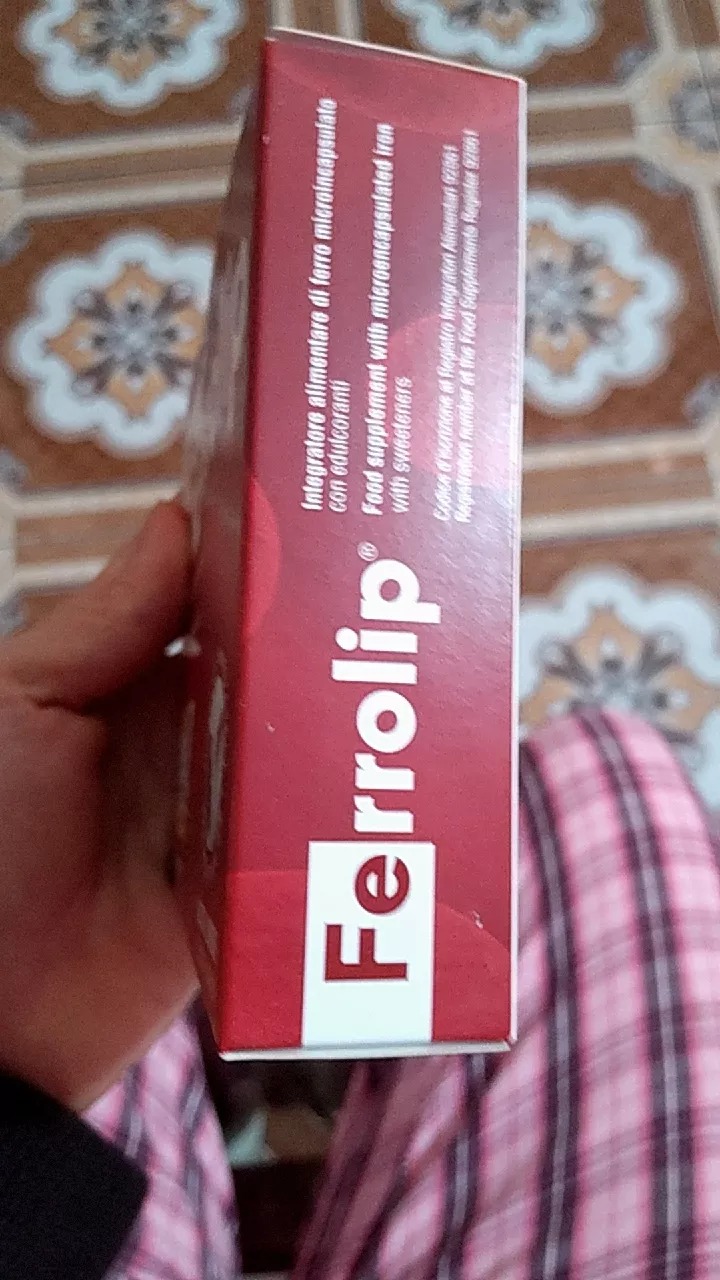 Sắt Sinh Học Ferrolip Dạng Bột (30mg) Cho Phụ Nữ Mang Thai & Người Thiếu Máu - Hương Vị Chanh, Dễ Uống, Không Tanh