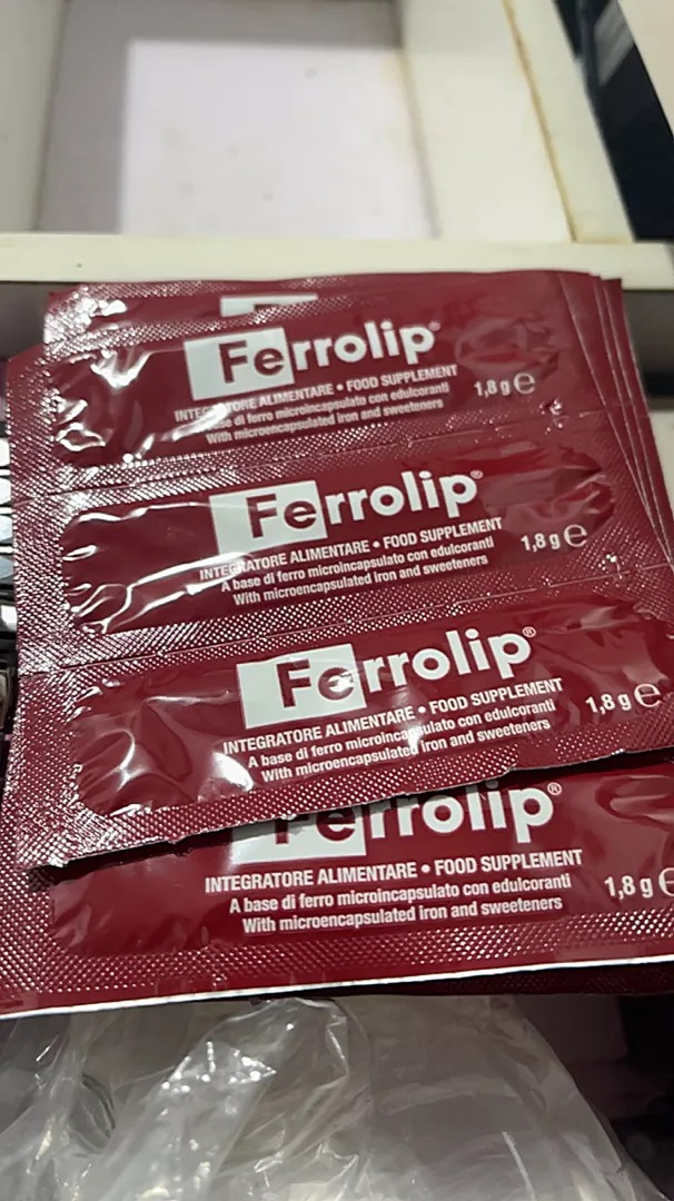 Sắt Sinh Học Ferrolip Dạng Bột (30mg) Cho Phụ Nữ Mang Thai & Người Thiếu Máu - Hương Vị Chanh, Dễ Uống, Không Tanh