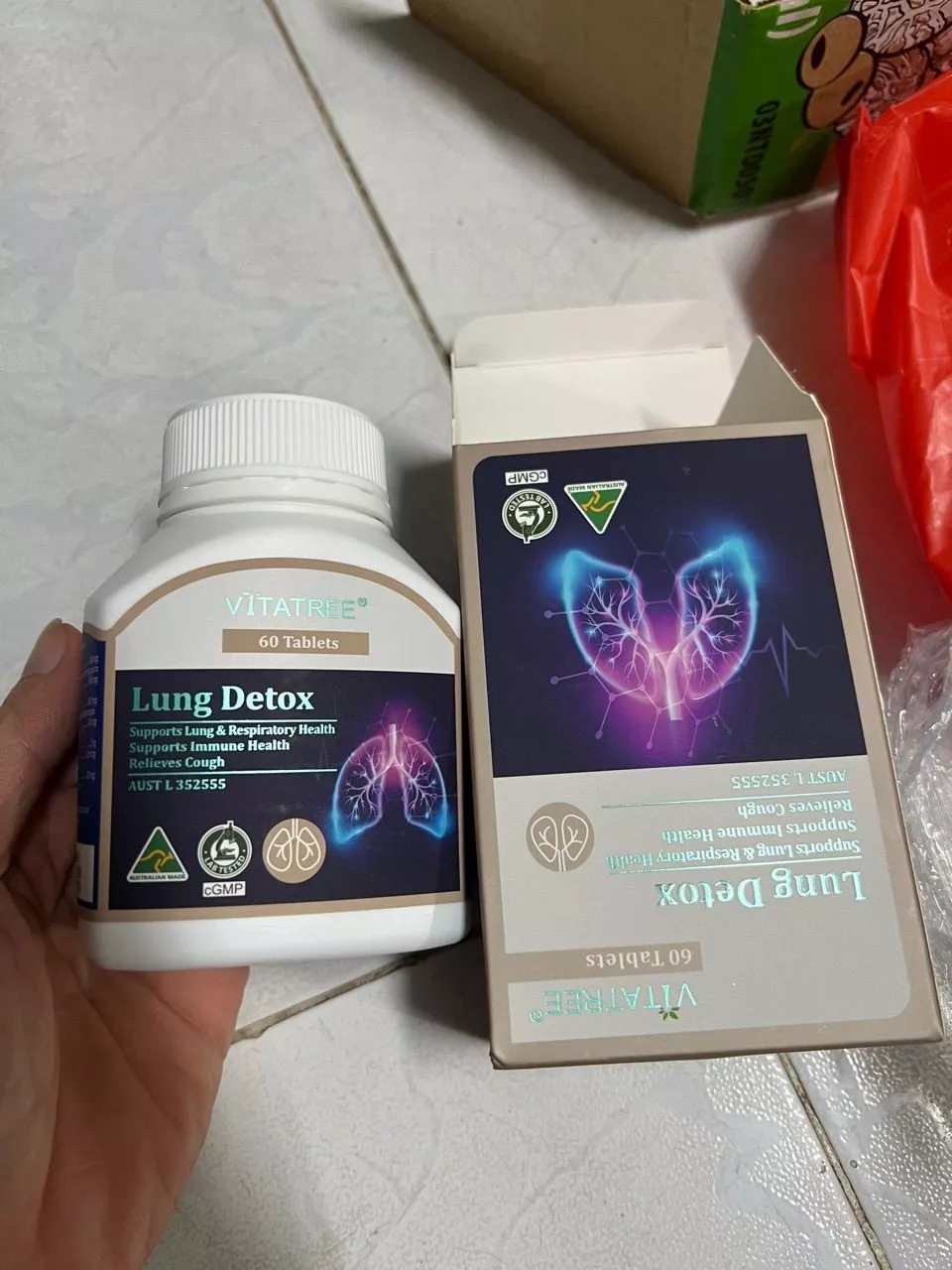 Viên uống hỗ trợ thanh lọc phổi Vitatree Lung Detox 60 viên - Sản phẩm từ thiên nhiên, làm sạch phổi, tăng cường sức khỏe hô hấp