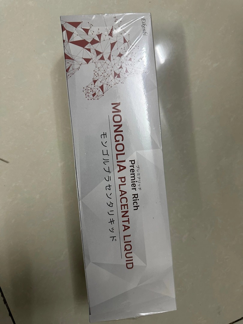 Nước Uống Nhau Thai Ngựa Mongolia Placenta Liquid 9000mg - Hỗ Trợ Làm Đẹp Da, Cải Thiện Độ Đàn Hồi, Chống Lão Hóa