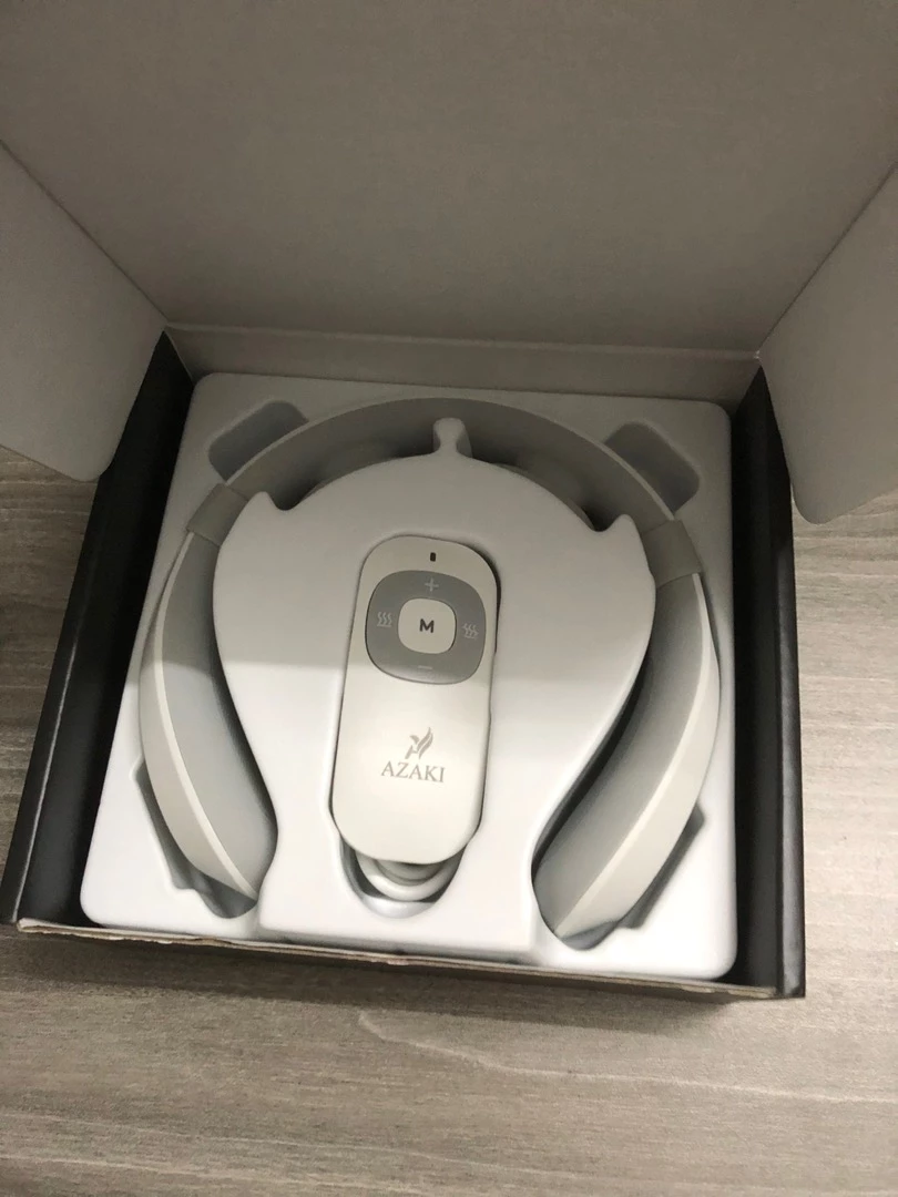 Máy Massage Cổ Thông Minh Azaki N109 - Thiết Bị Giảm Căng Thẳng Vùng Cổ Vai Gáy, Gọn Nhẹ Tiện Dụng, Công Nghệ Xung Điện EMS