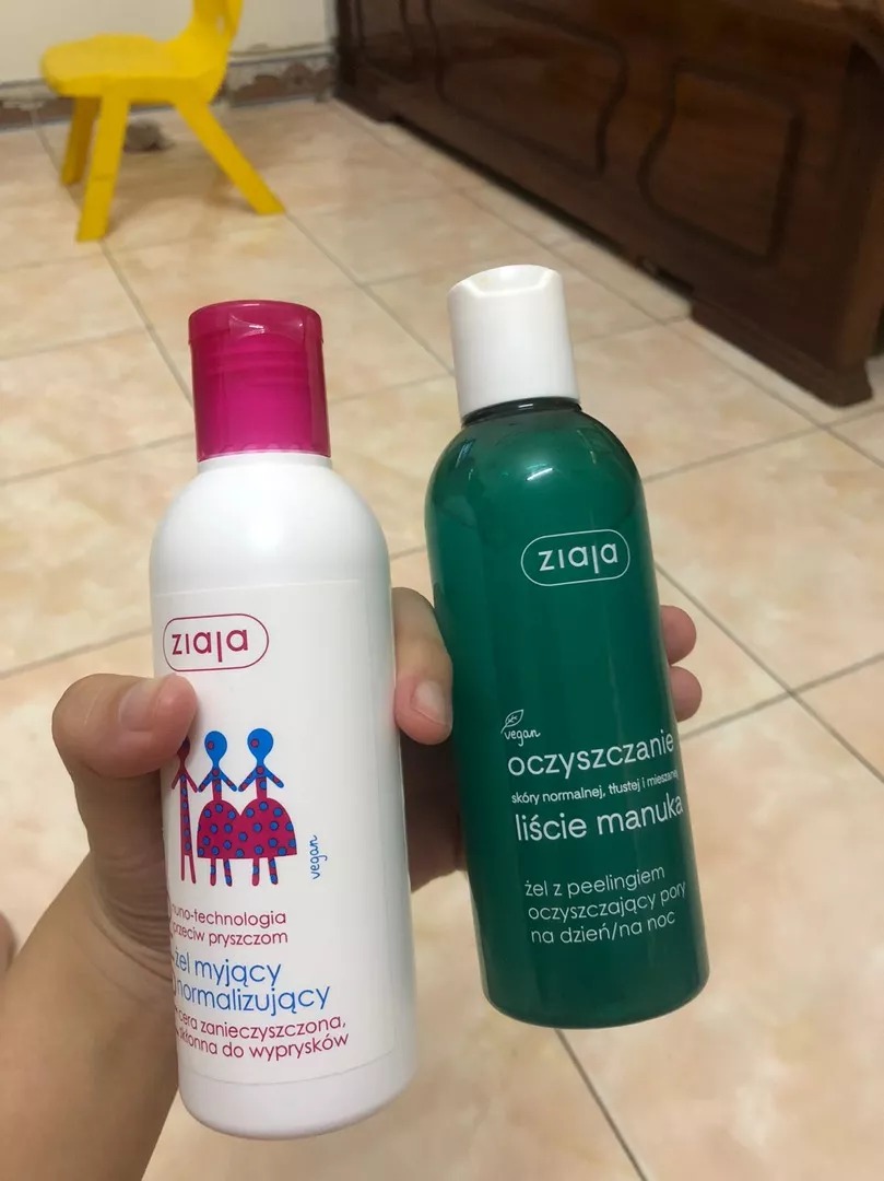 Sữa rửa mặt Nuno Ziaja 200ml cho da dầu mụn - Làm sạch sâu, ngăn ngừa mụn, dịu nhẹ, an toàn cho da nhạy cảm