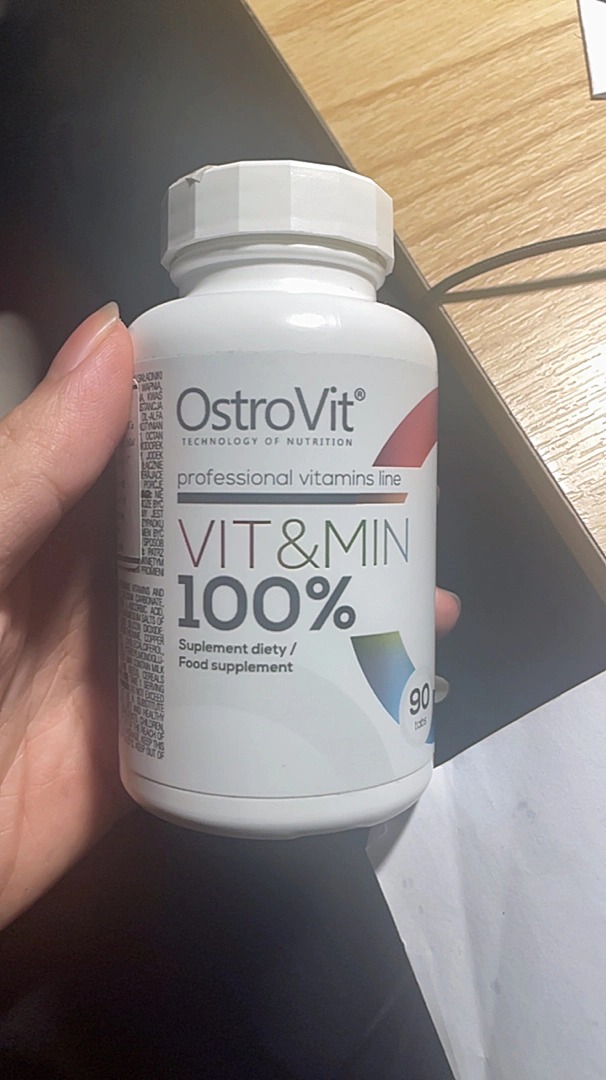 Viên Bổ Sung Vitamin và Khoáng Chất Ostrovit 100 Vit&Min - Hỗ Trợ Tăng Cường Sức Khỏe và Phát Triển Cơ Bắp Cho Gymer - Lọ 90 Viên