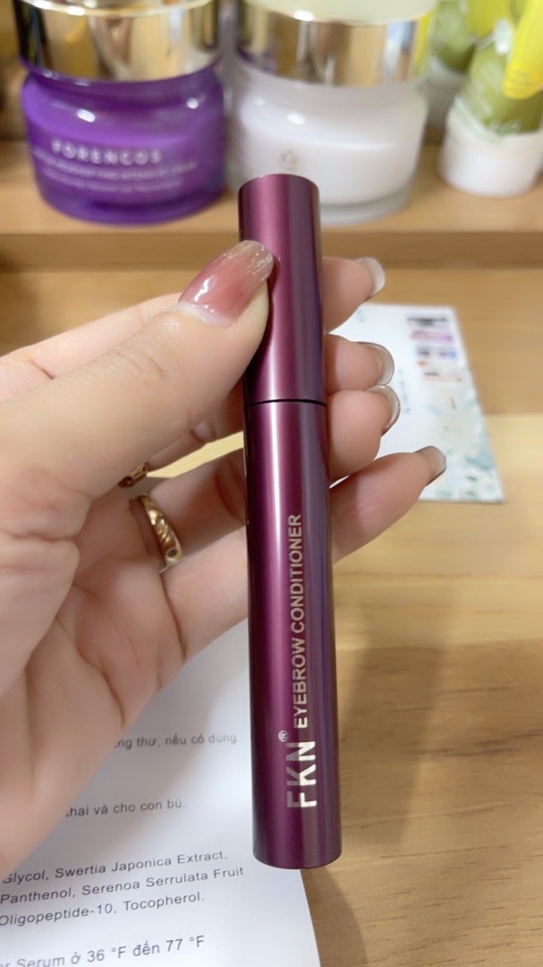 Serum Dưỡng Lông Mày FKN 5ml - Hỗ Trợ Mọc Lông Mày Dài, Rậm, Đen Bóng, Thấm Nhanh, Không Gây Kích Ứng