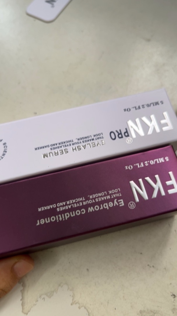Serum Dưỡng Lông Mày FKN 5ml - Hỗ Trợ Mọc Lông Mày Dài, Rậm, Đen Bóng, Thấm Nhanh, Không Gây Kích Ứng