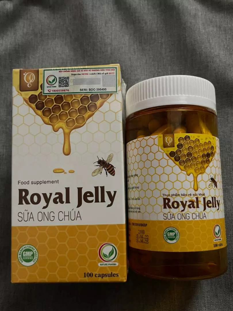 Viên Uống Sữa Ong Chúa Schon Royal Jelly 100 Viên - Hỗ Trợ Sức Khỏe Da Sáng Mịn, Tăng Cường Miễn Dịch, Dinh Dưỡng Tự Nhiên