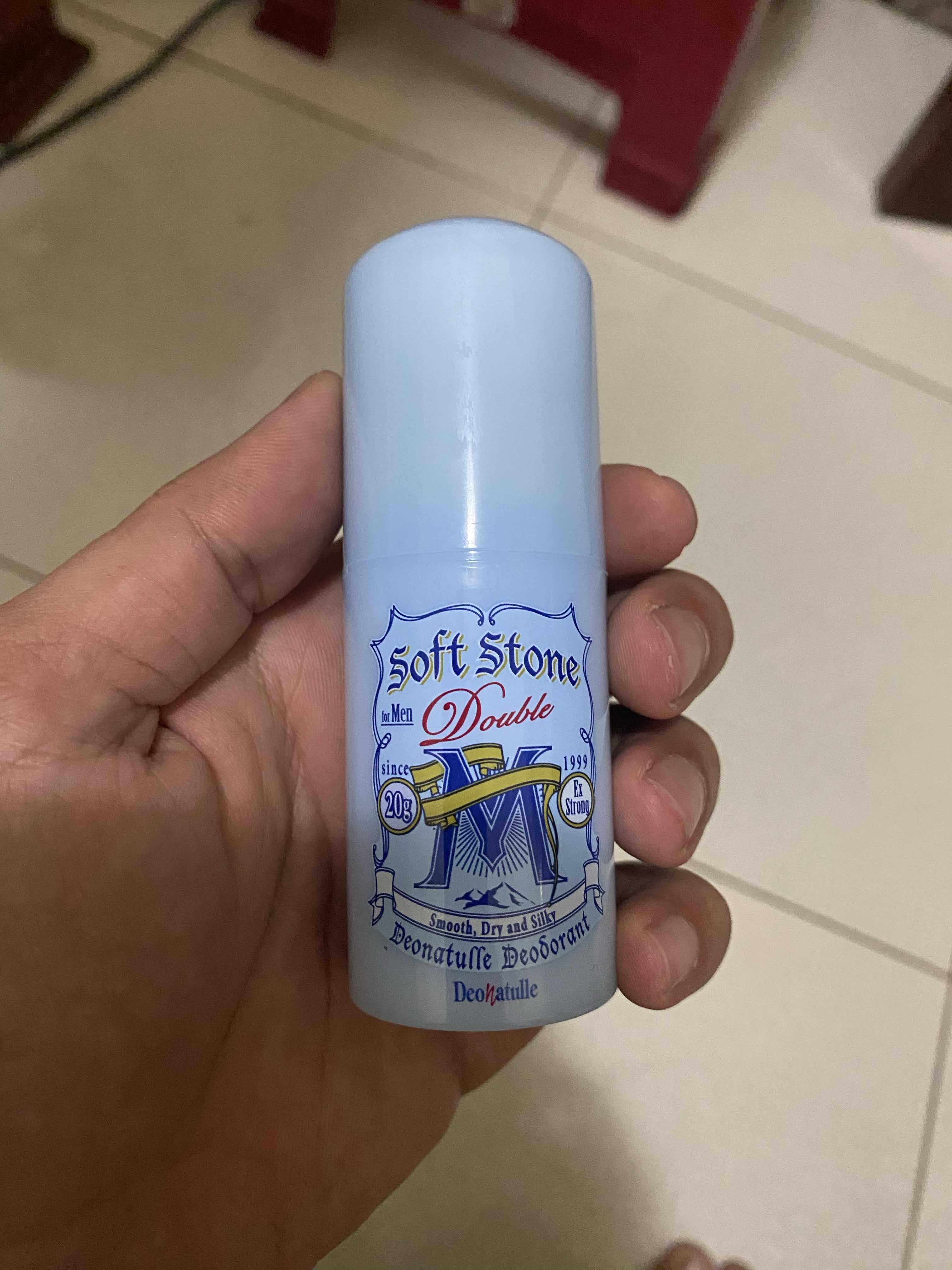 Lăn Khử Mùi Đá Khoáng Soft Stone Deonatulle 20g Nhật Bản - Chống Mùi Đỉnh Cao, Khô Thoáng Suốt Ngày, Dành Cho Mọi Loại Da