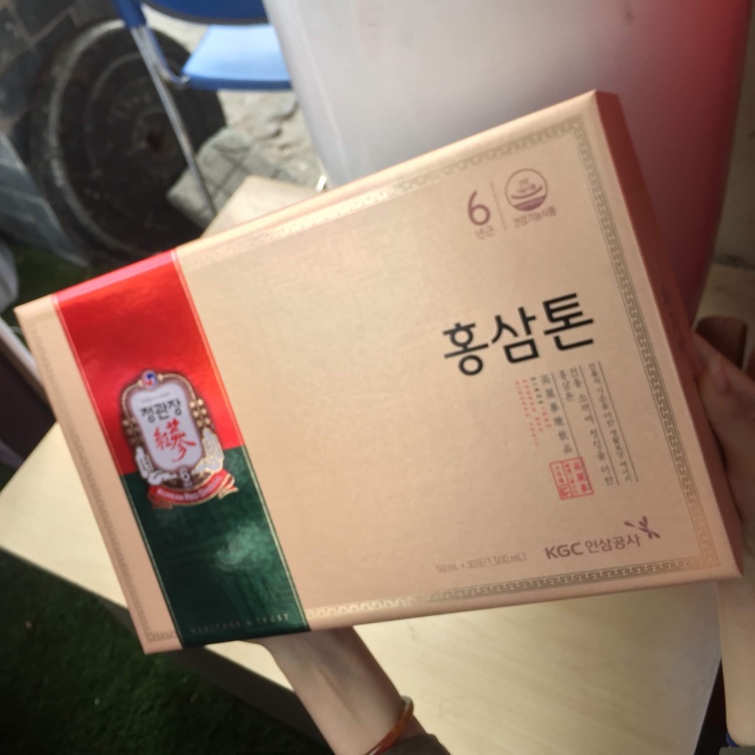 Nước Hồng Sâm KGC Tonic Mild 6 Năm Tuổi Hàn Quốc - Hộp 30 Gói, Bổ Dưỡng & Tăng Cường Sức Khỏe, Chiết Xuất Thảo Mộc Tự Nhiên