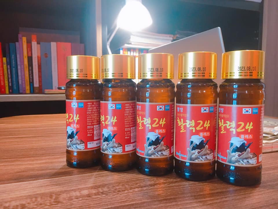Nước Hồng Sâm Nhung Hươu Wellbiotech Hàn Quốc - Giải Pháp Bồi Bổ Sức Khỏe & Tăng Cường Sinh Lực - Hộp 10 Lọ 100ml