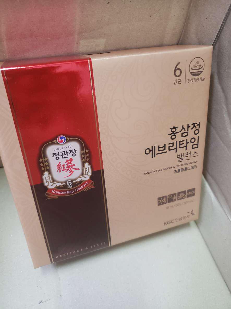 Nước Hồng Sâm 6 Năm Tuổi Everytime KGC Thượng Hạng Hộp 30 Gói - Giải Pháp Bồi Bổ Sức Khỏe Từ Hàn Quốc